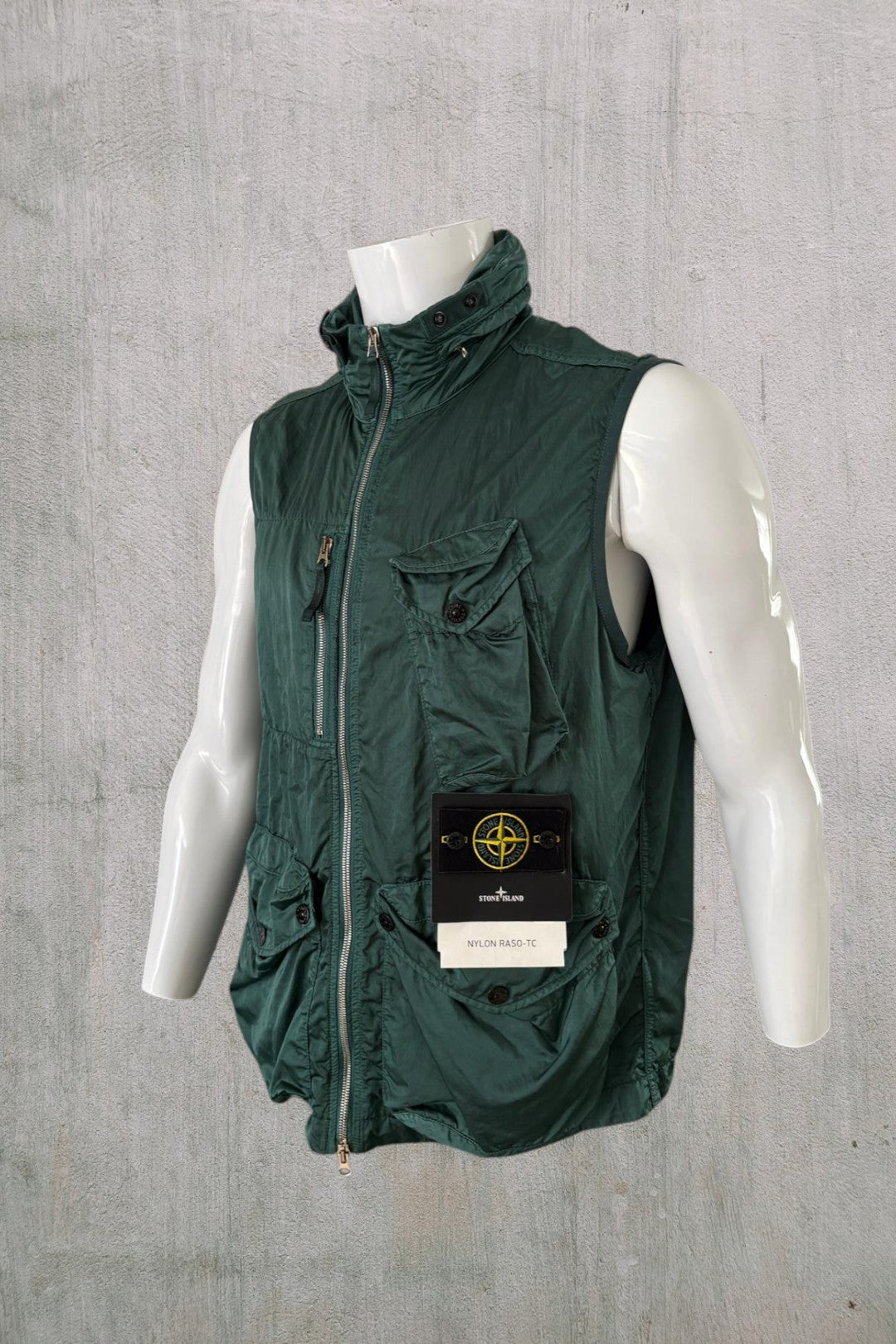 Stone Island Nylon Raso-TC Gilet