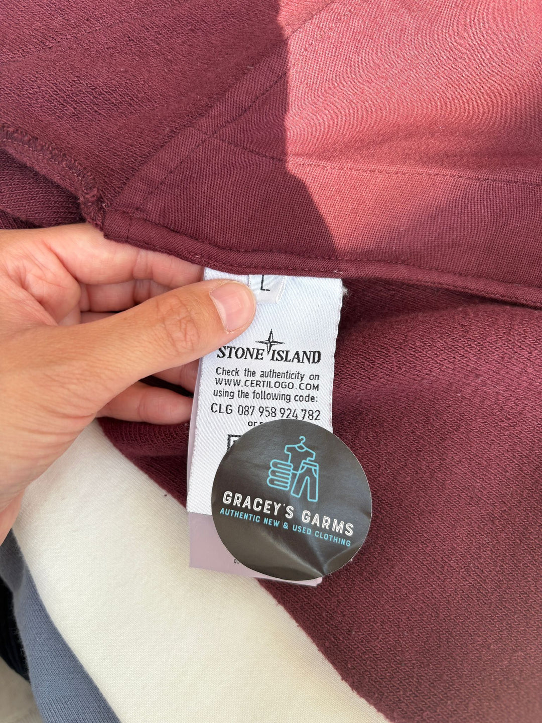Stone Island Patch Logo Fleece Gilet