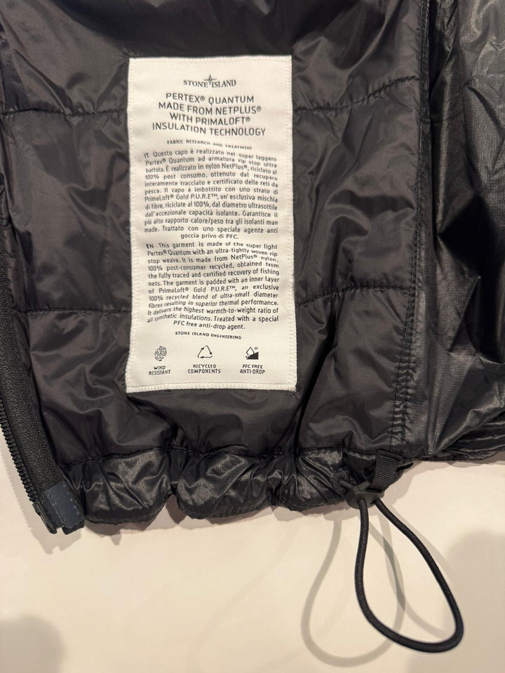 Stone Island Packable Pertex Quantum Flock Jacket With Primaloft