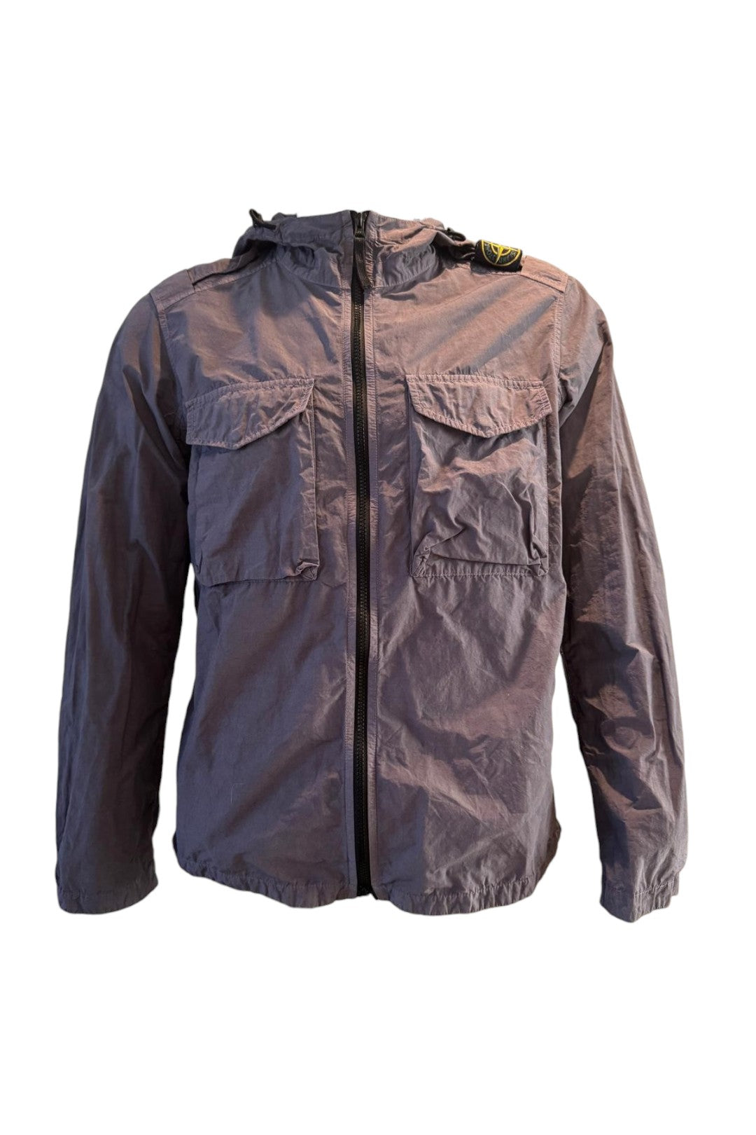 Stone Island Shoulder Badge Hooded Overshirt