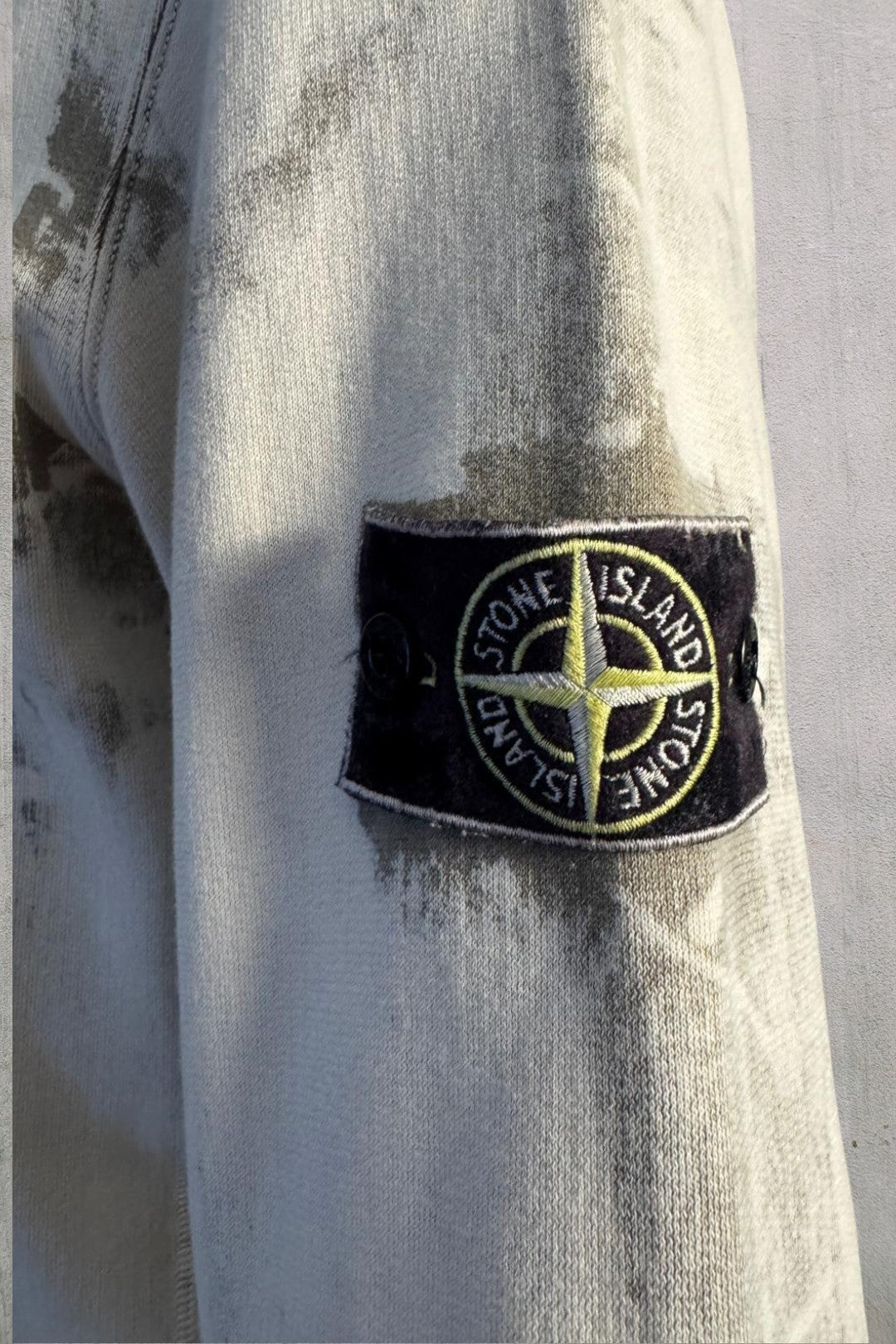 Stone Island Hand Corrosion Sweatshirt