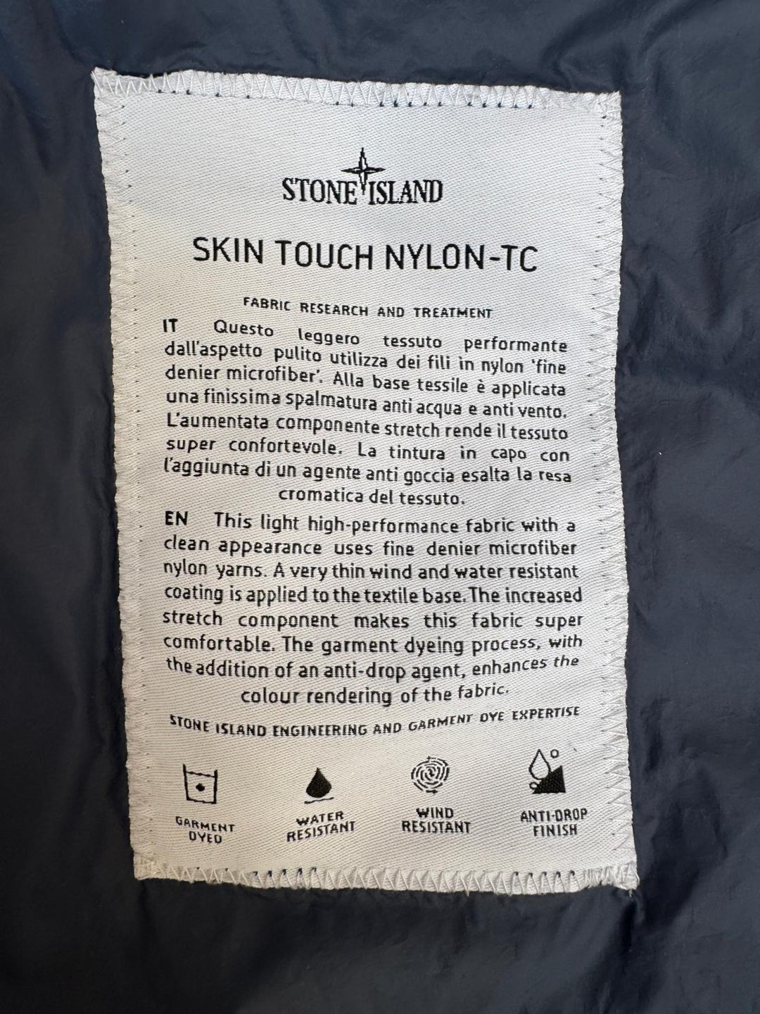 Stone Island Skin Touch Nylon TC