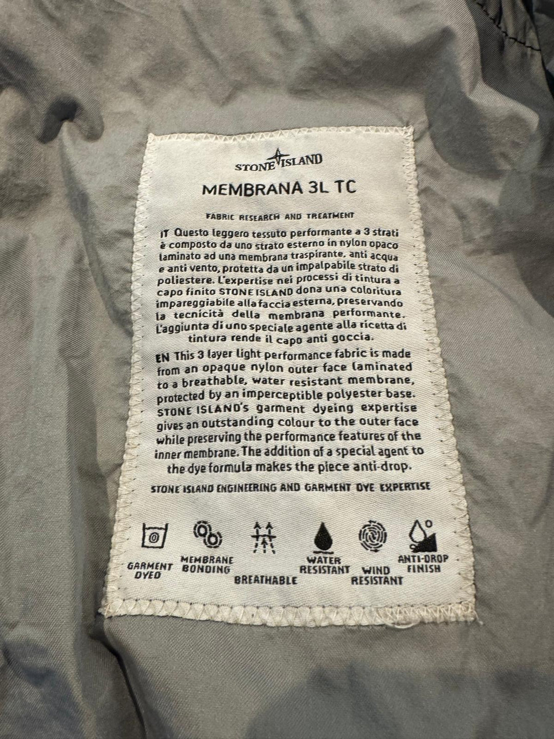 Stone Island Membrana 3L TC