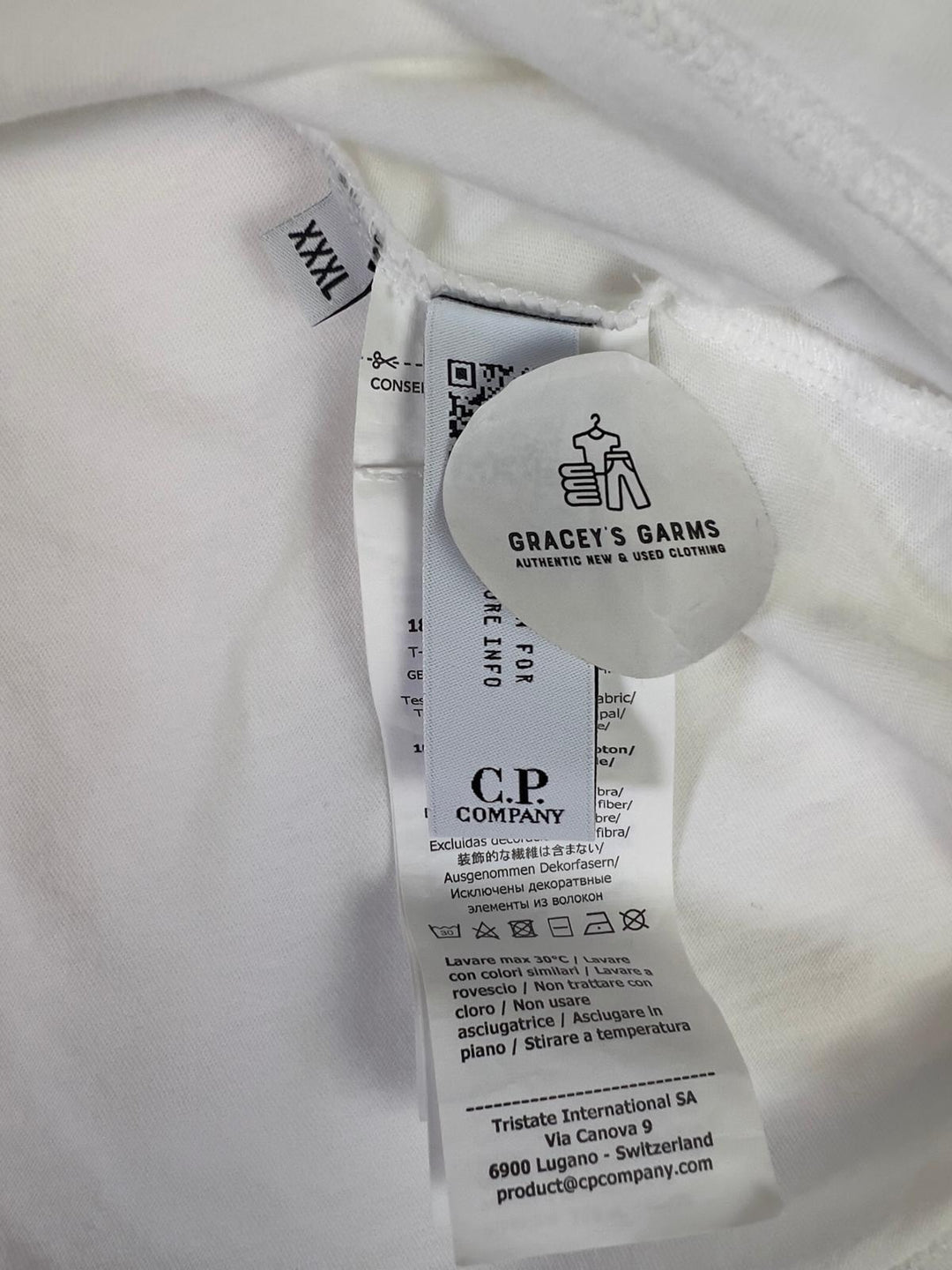 C.P. Company Cotton Jersey Logo Patch T-Shirt