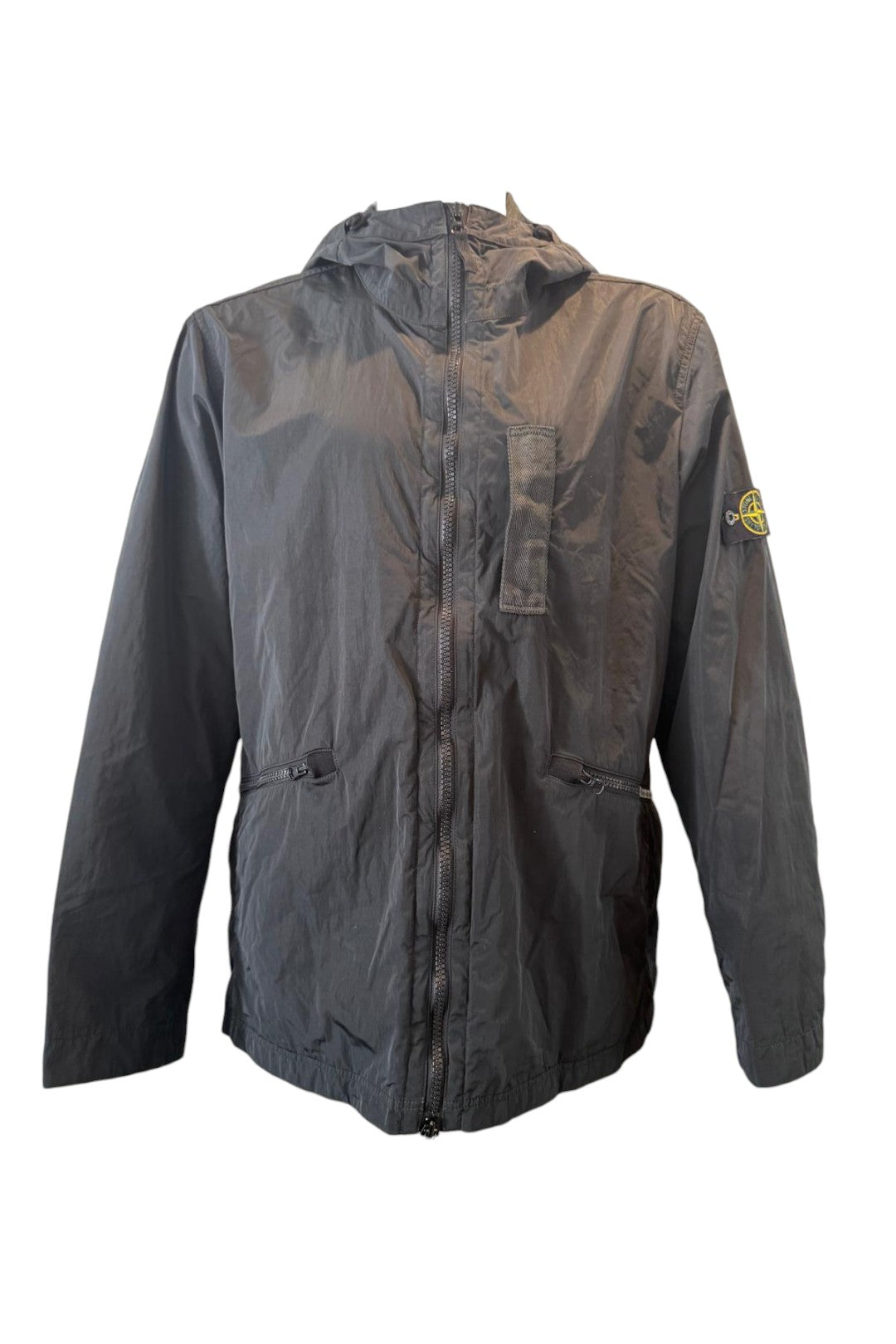 Stone Island Nylon Metal Flock Jacket