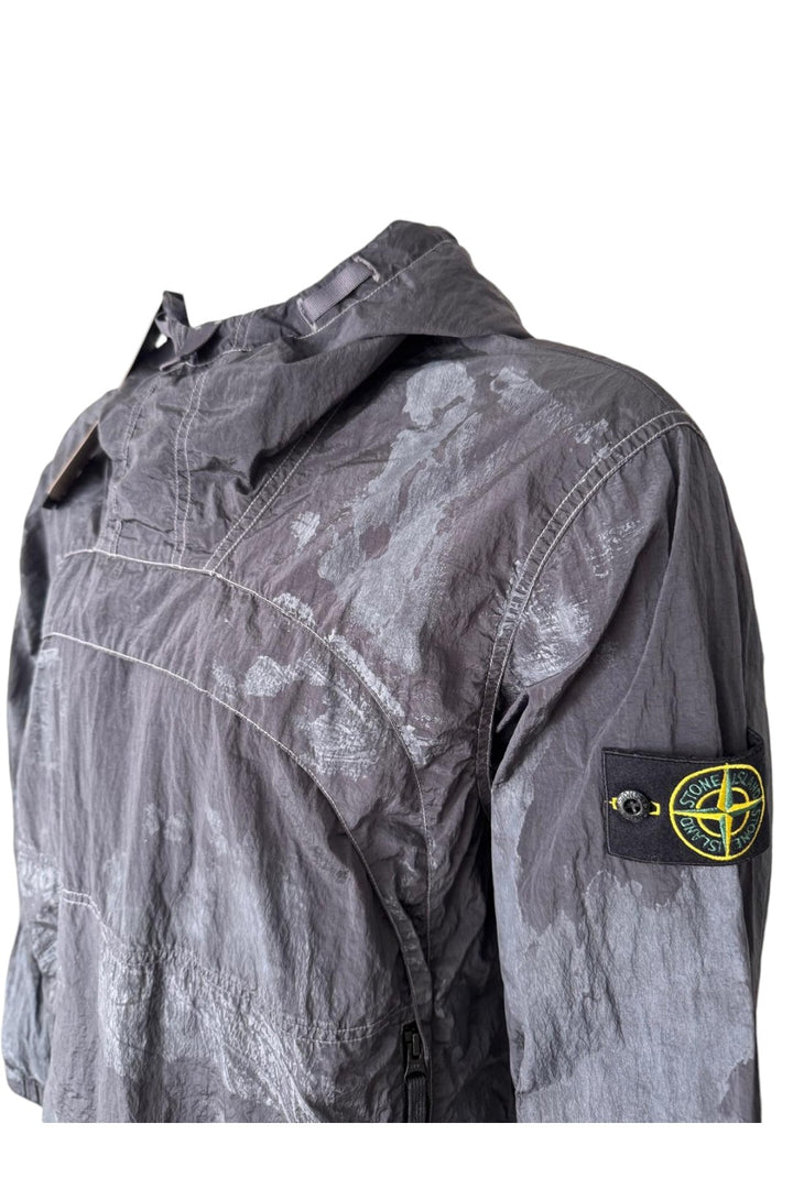 Stone Island Hand Painted Camo Nylon Metal Smock