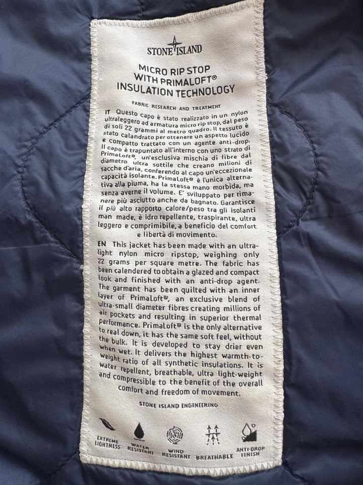 Stone Island Micro Rip Stop With Primaloft Insulation