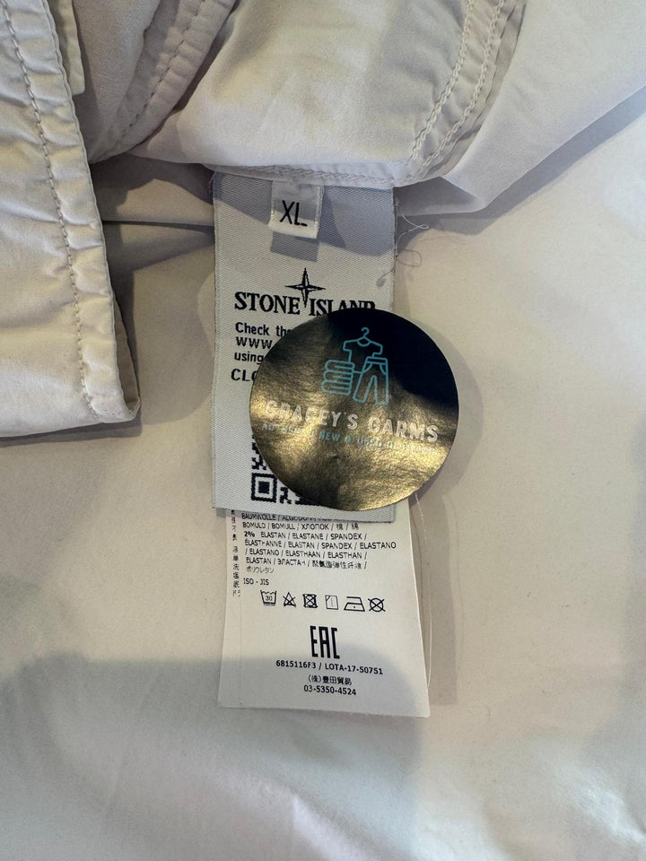 Stone Island Ghost Overshirt White