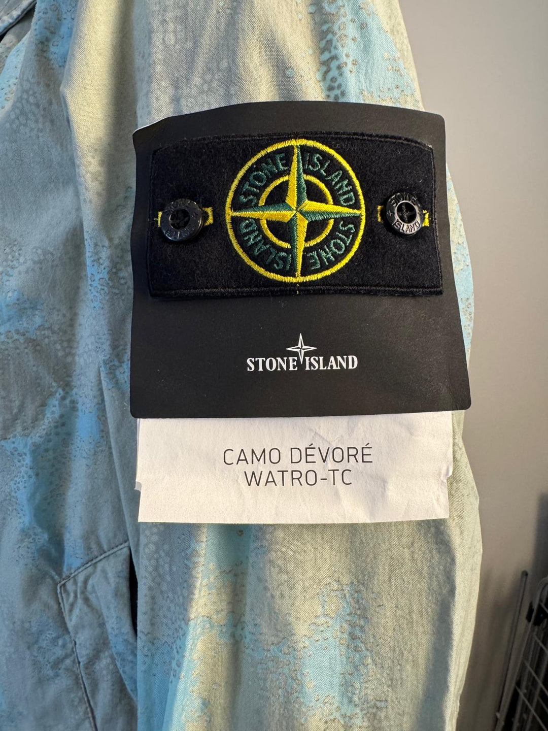 Stone Island Camo Devore Watro-TC Jacket
