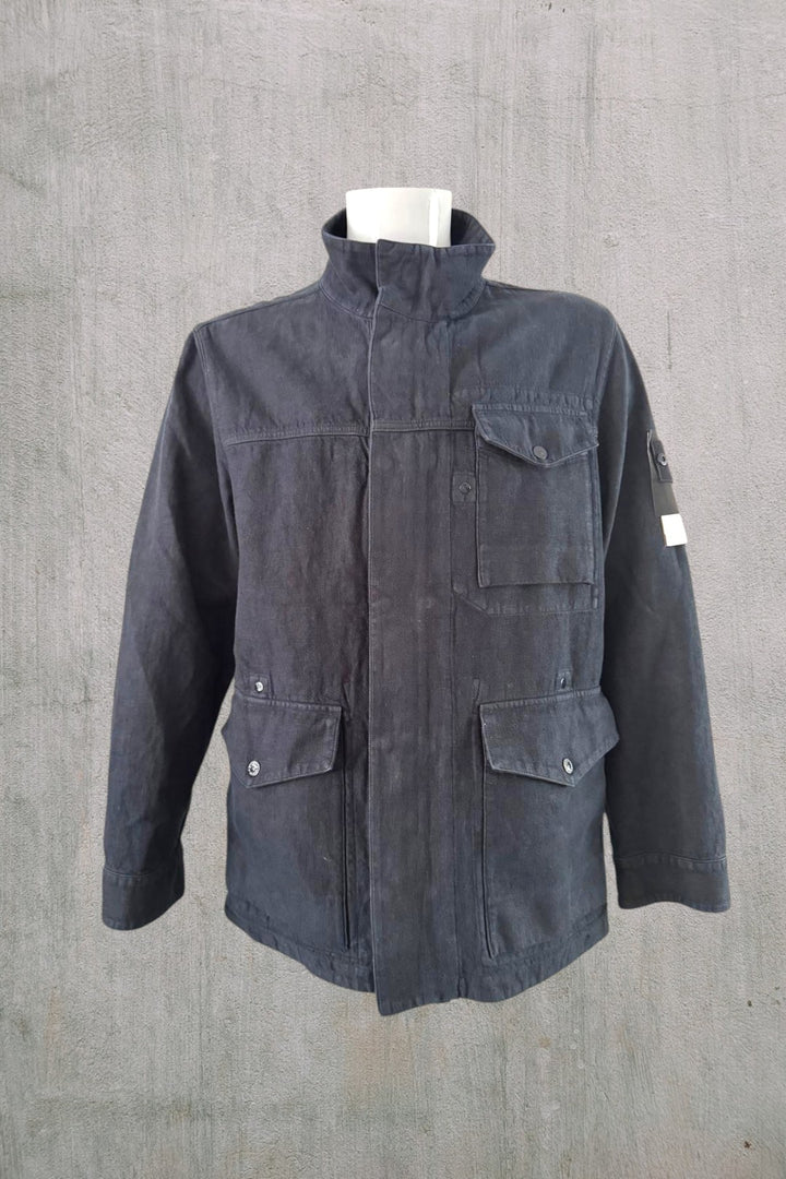 Stone Island Bonded Linen Ghost Jacket