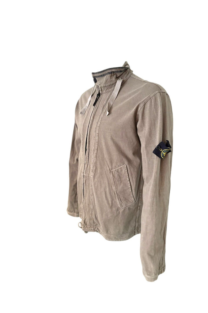 Stone Island Cotton Zip Jacket