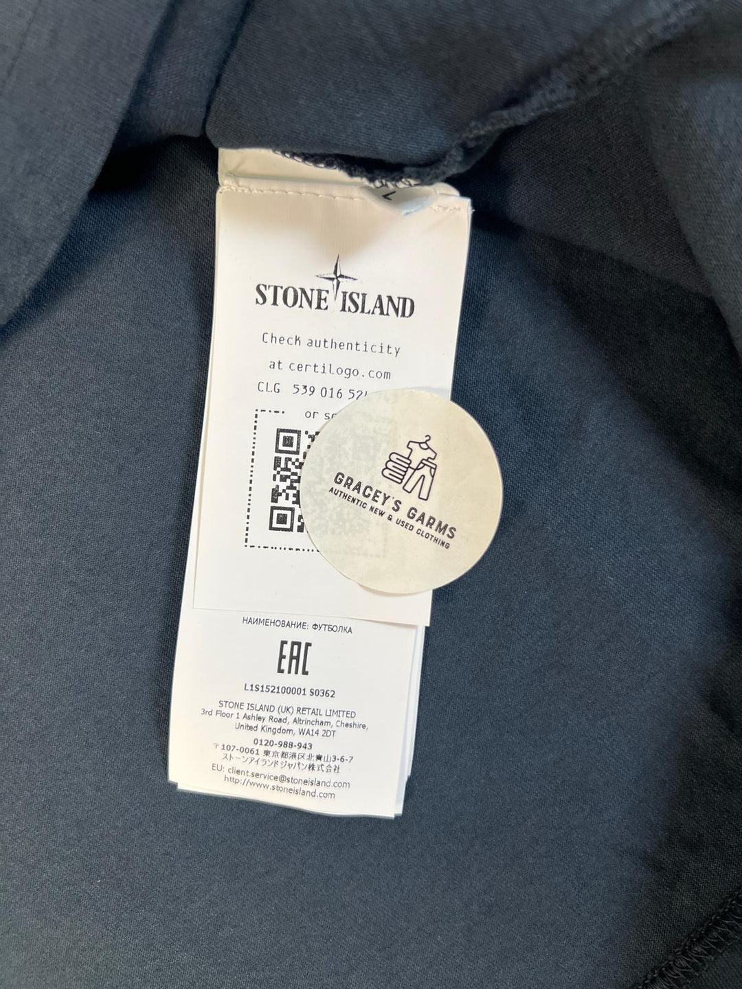 Stone Island All Around Compass Graphic T-Shirt