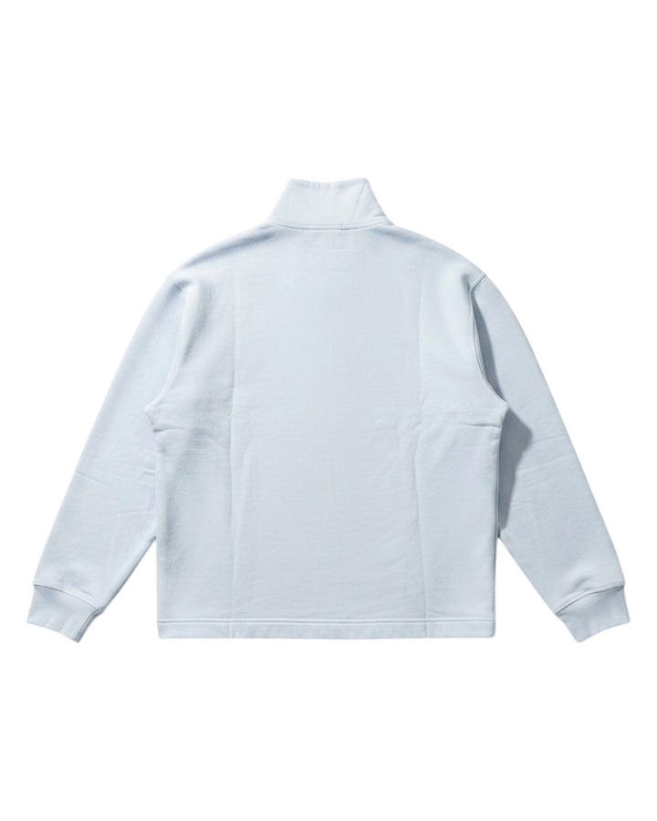 Stone Island Marina 1/4 Zip Sweatshirt Heavy Organic Cotton Fleece