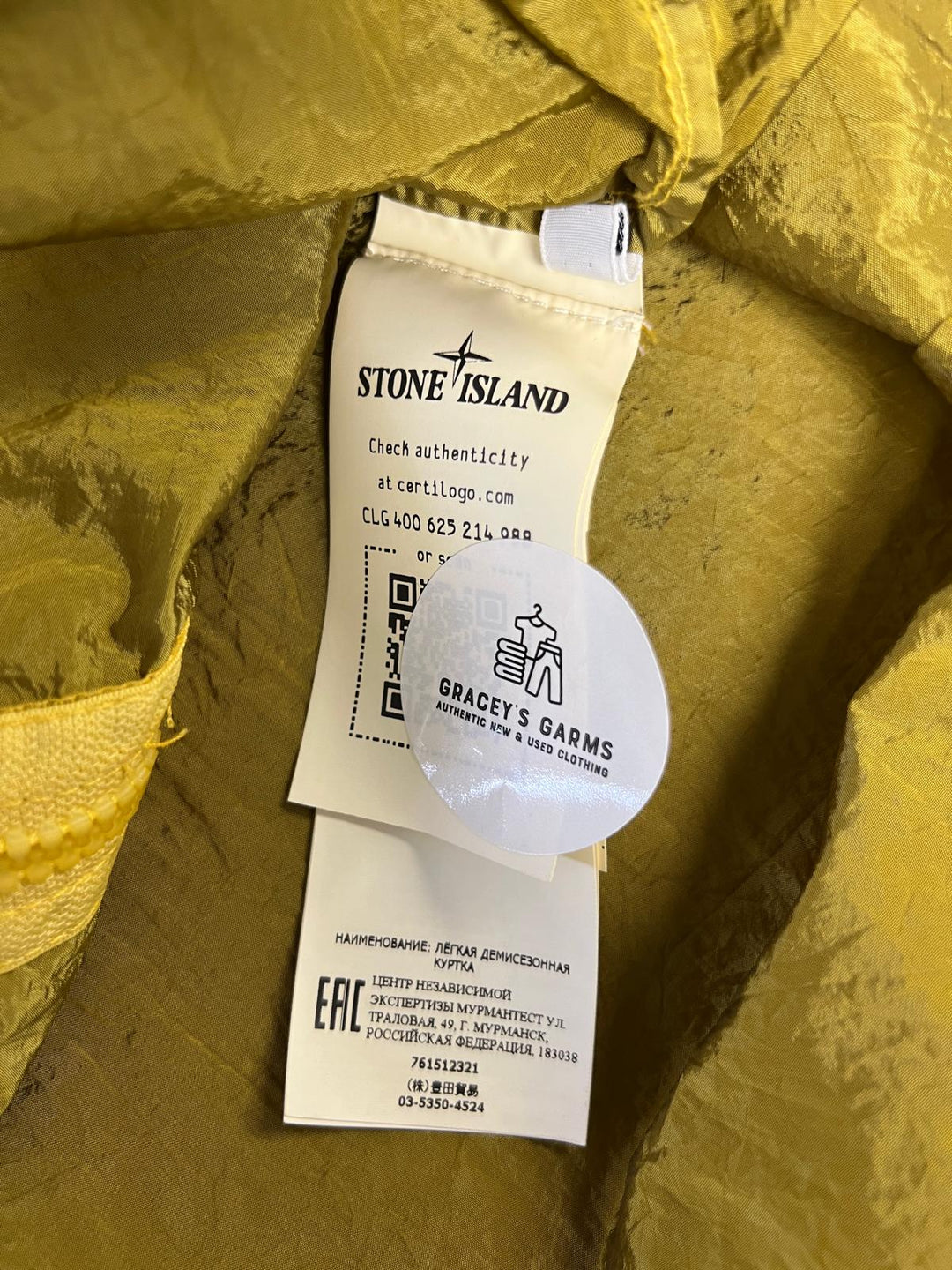 Stone Island Econyl Nylon Metal Packable Overshirt